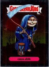 95a GRIM JIM 2020 GPK Garbage Pail Kids Chrome - $2.06