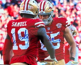 George Kittle &amp; Deebo Samuel signed 8x10 Photo - $129.95