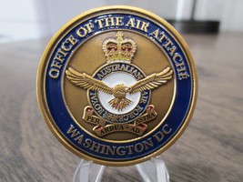 Royal Australian Air Force Air Attache Washington DC Challenge Coin ##801H - £24.24 GBP