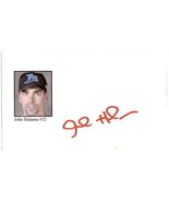 John Halama Autographed 3x5 Index Card Baseball Signed - $13.67 CAD