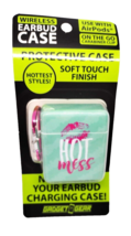 Gadget Gear Hot Mess Design Soft Touch Airpods Protective Case W/ Carabi... - $8.90