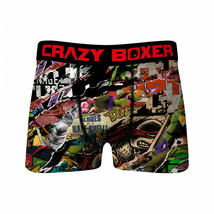 Crazy Boxers Teenage Mutant Ninja Turtles Comic Strips Boxer Briefs Multi-Color - £17.41 GBP