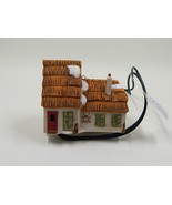 Dept 56 Dickens Scrooge &amp; Marley Counting House Cottage Lighted Ornament - £15.68 GBP