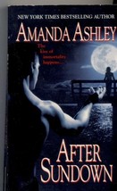 AFTER SUNDOWN, by AMANDA ASHLEY, &quot;The kiss of immortality happens...&quot; PA... - £13.19 GBP