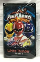 Mighty Morphin Power Rangers Dino Thunder Vol. 3: White Thunder Vhs Video - £11.87 GBP