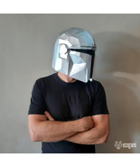 Mandalorian helmet papercraft template - $10.00