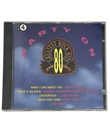 Greatest Rock Hits The 80&#39;s Volume 4 Party On CD New David Lee Roth Stra... - $15.59 CAD