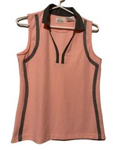 EP Pro Tech Tour Sleeveless Pullover Pink White Top sz Medium - £12.95 GBP