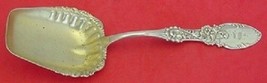 Tyrolean By Frank Whiting Sterling Silver Berry Spoon Goldwashed 8 3/4&quot; - £102.40 GBP