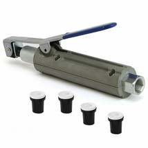 Replacement Sand Blasting Gun W/ 4 Ceramic Nozzles Tips Blaster Cabinet Air - £37.75 GBP