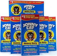 JONNY CAT Cat Litter Box Liners 5 / Box (Pack of 6) - $27.95