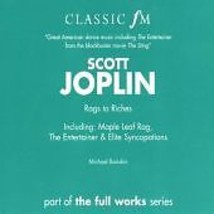 Scott Joplin : Joplin:Rags to Riches CD Pre-Owned - £11.95 GBP