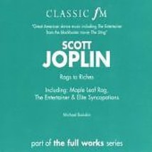 Scott Joplin : Joplin:Rags to Riches CD Pre-Owned - $15.20