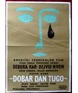 1958 Original Movie Poster Bonjour Tristesse Sagan Preminger Seberg Kerr... - £383.44 GBP