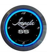 Impala Neon Clock 15&quot;x15&quot; - £67.64 GBP
