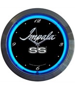 Impala Neon Clock 15&quot;x15&quot; - £64.61 GBP