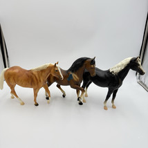  Vintage Breyer USA Horse Models Palomino And Arabian Family Set  - $85.50