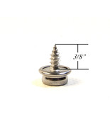 Snap Fastener, 3/8&quot; Screw Stud, 100% Stainless Steel, 25 Pc. Ships from ... - $342.94 MXN