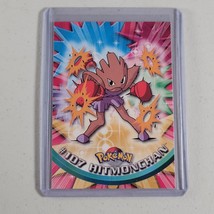 Pokémon Topps Series 2 Blue Logo Hitmonchan Card #107 TV Animation Edition - £3.34 GBP