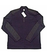 Calvin Klein &quot;Liquid Cotton&quot; 1/4 Zip Black Pull Over Men&#39;s Size Medium N... - £27.84 GBP