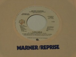 Alice Cooper  45  I Like Girls   Warner Bros.  Promo 1982 - £7.58 GBP