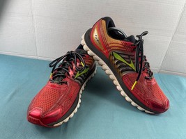 Brooks Sneakers Men 13M Glycerin 12 Running Shoes Orange Red Athletic Tr... - $47.47 CAD