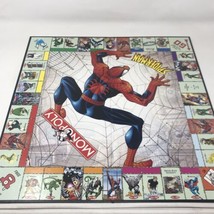 Game Board From Monopoly 2002 Spider-Man Collector&#39;s Edition - £3.93 GBP