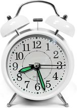 3'' Twin Bell Alarm Clock - Loud Alarm - Retro/Vintage/Old Fashion Look ... - $13.99