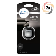 2x Packs Febreze Auto Noir Scent Car Vent Clip Odor Air Freshener | 2.2mL - £12.82 GBP