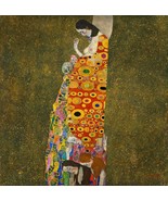 framed canvas art print giclée 2 hope ii gustav klimt 11&quot;X16&quot; - $44.55