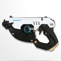 OW Fantasy Foam Gun Tracer Weapon Cosplay Props Shotgun White - $11.86