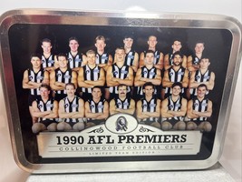 Collingwood Football 1990 AFL Premiers Limited EMPTY Collectable Tin Container ! - £84.37 GBP