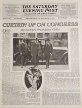 1925 Magazine Photo President Coolidge &amp; Secretary of Commerce Herbert H... - $17.98