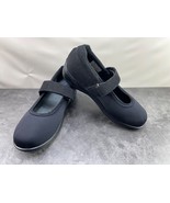 Orthofeet Flats Women 10.5 D Wide Springfield Shoes Black Mary Jane Orth... - $51.36 CAD