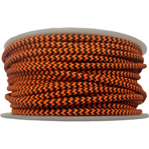 BCY 24 D-Loop Material Flo Orange/Black 1m - $42.56