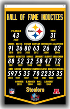 Pittsburgh Steelers Football Team Flag 90x150cm 3x5ft Hall Of Fame Best Banner - £11.63 GBP