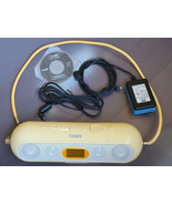 Coby MPC-351 MP3 player FM radio SD card slot MMC 512mb with 6v power su... - $49.49