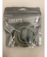 12-Foot Telephone Line Cord Cable Gold-Plated RJ-11/RJ-14 modular plugs ... - $17.80 CAD