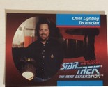 Star Trek Next Generation Trading Card #BTS30 Chief Lighting Tech Willia... - $1.97