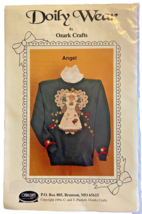 Pattern Doily Wear Angel Ozark Crafts 813 Quick Quilt Shirt Craft 1994 Vtg - $7.57