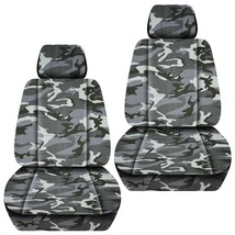 Front set car seat covers fits 2012-2020 Nissan NV 1500/2500/3500   Camo... - $79.99
