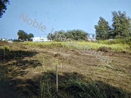 1973 Water Tower Construction Field Lincoln Hwy Matteson IL Kodachrome Slide - £4.35 GBP