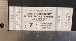 LARRY RASPBERRY &amp; THE HIGHSTEPPERS - VINTAGE 1975 UNUSED WHOLE CONCERT T... - £14.05 GBP