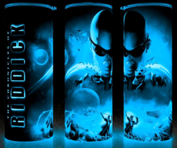 Glow in the Dark Chronicles of Riddick Action Movie Cup Mug Tumbler 20 oz - £17.82 GBP