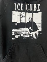 Ice Cube Hoodie Men Small Black Graphic Cotton Pocket Drawstring Hip  Ra... - $370.88 MXN
