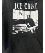 Ice Cube Hoodie Men Small Black Graphic Cotton Pocket Drawstring Hip  Ra... - $370.88 MXN