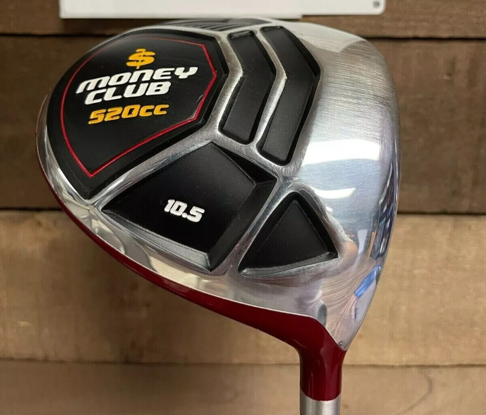 USED RH +1&quot; Over Stnd Mens Money Club 520cc 10.5° Golf Driver Reg Flex 3... - $68.55