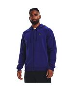 Under Armour Men's UA Rival Fleece Full-Zip SM Gray - $29.39+