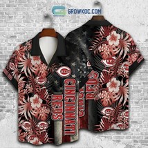 SALE! Cincinnati Reds Flowers Hawaiian Shirt 3D AOP Shirt Summer 2024 S-5XL - £8.20 GBP+