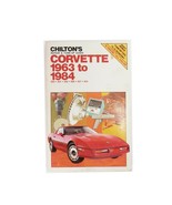 Chilton&#39;s Repair and Tune-Up Guide: Corvette 1963 to 1984 Paperback - £11.78 GBP